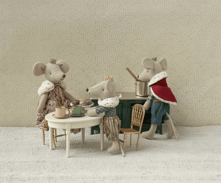Maileg Chair Mouse Gold