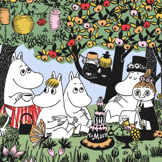 Hovedbilde Moomin Party Muumi servietter