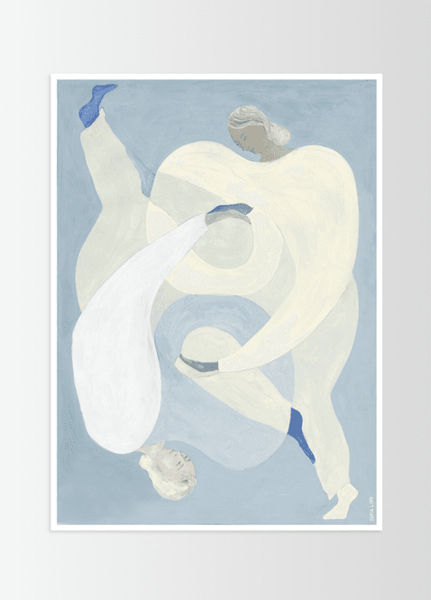 Hovedbilde TPC Sofia Lind, Hold You - Blue 50x70 cm
