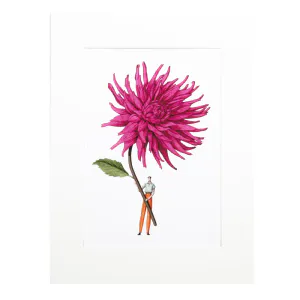 Hovedbilde Laura Stoddart A4 Print - Dahlia Pink