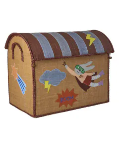 Hovedbilde Rice Raffia Storage House L Nature Hero Theme