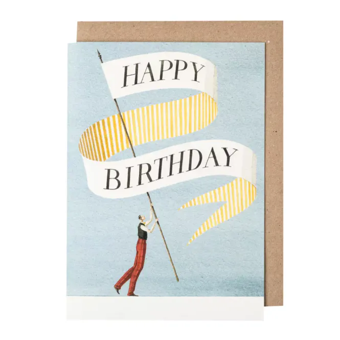 Hovedbilde Laura Stoddart Birthday Banner Gent kort