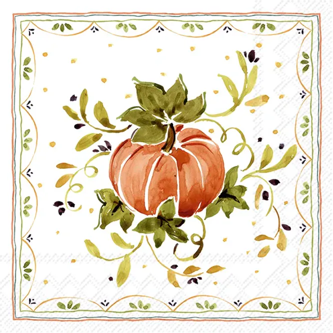 Hovedbilde Ihr kaffeservietter Pumpkins With Ornaments