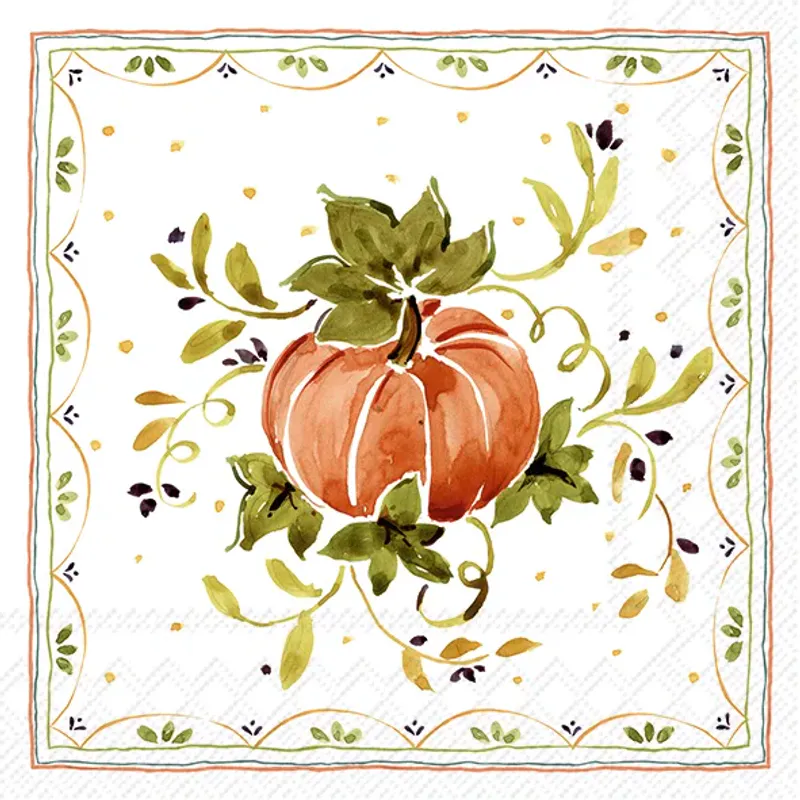 Ihr kaffeservietter Pumpkins With Ornaments