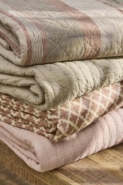 Ib Laursen Quilt Rust blokkprint