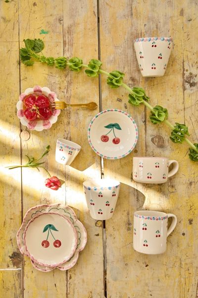 Rice Oval kopp kirseb&aelig;r