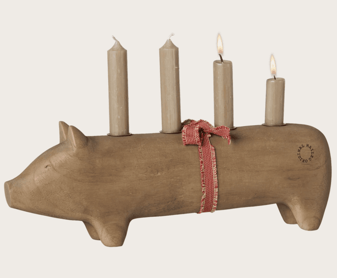 Hovedbilde Lysestake julegris natur