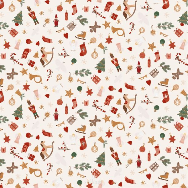 Ib Laursen serviett Juleikoner 50pk