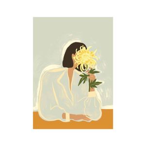 Bilde av Spliid Plakat The Crysanthemum 30x40