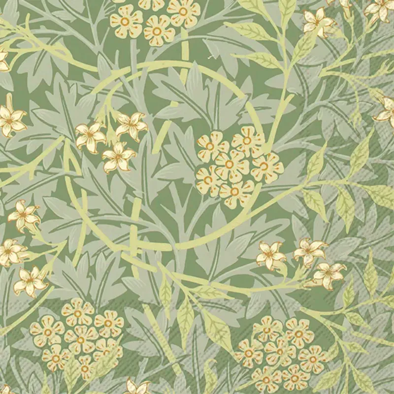Ihr servietter Jasmine Green V&A