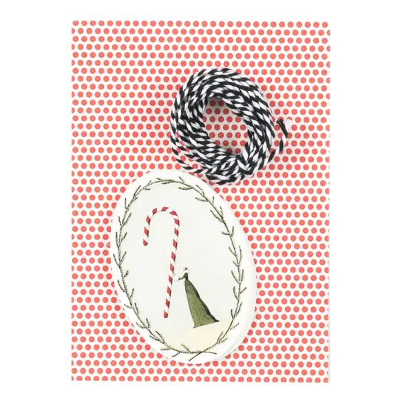 Laura Stoddart Candy Cane tags