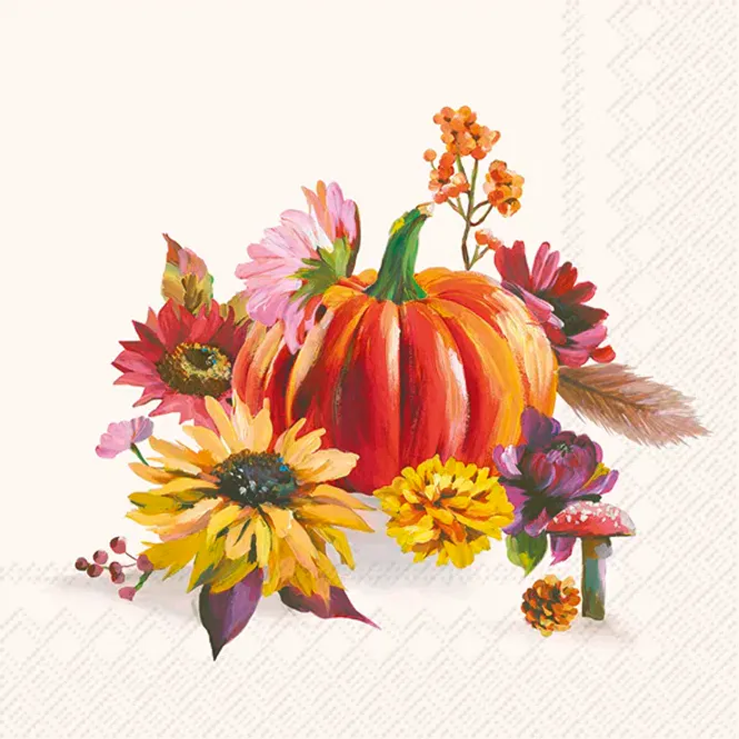 Hovedbilde Ihr kaffeservietter Soft Pumpkin Cream