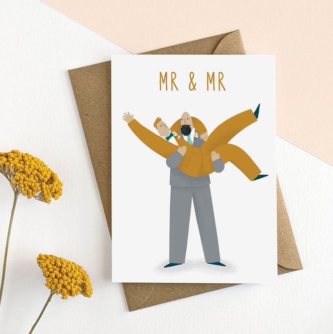 Hovedbilde Elsa Rose Frere Wedding Grooms kort