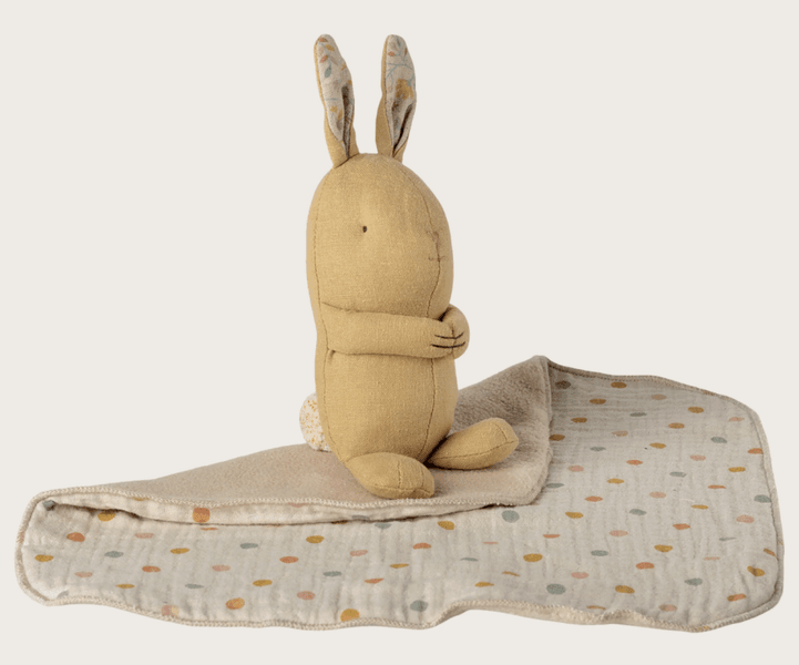 Maileg Lullaby friends Bunny Mini Cream yellow