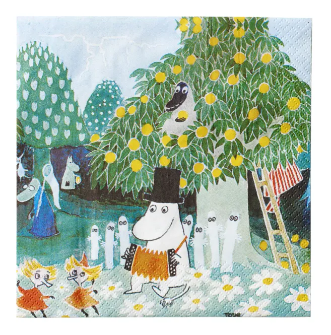 Hovedbilde Moomin Magic Meadow servietter